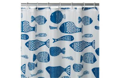 HOME - Mould Resistant Fish Shower Curtain HOME - Mould Resistant Fish Shower Curtain